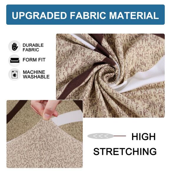 Stretch Slipcover Elastic Sofa Cover 3 Seater Floral Couch Cover Large - Picture 4 of 6